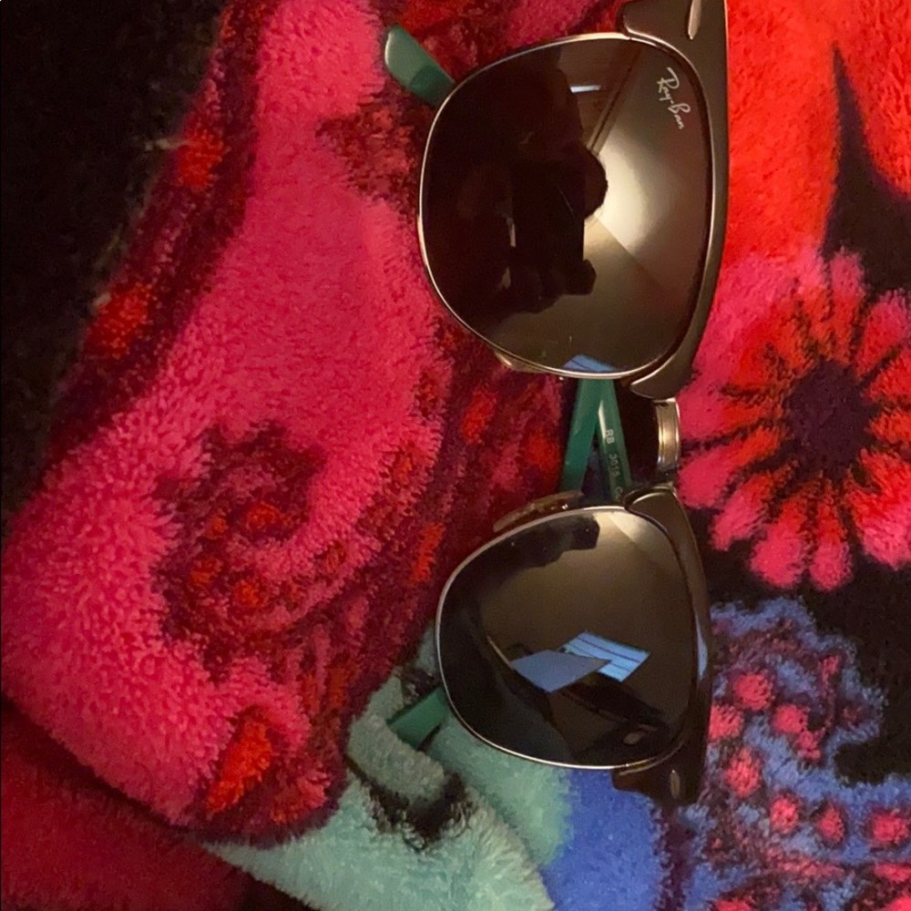 Teal Sunglasses